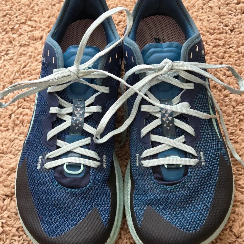 Altra Women's Timp 4 Trail Running Shoes Blue, Size 9.5 - Picture 2 of 5